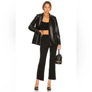 Celia Everyday Rib Cropped Wide Leg Pant